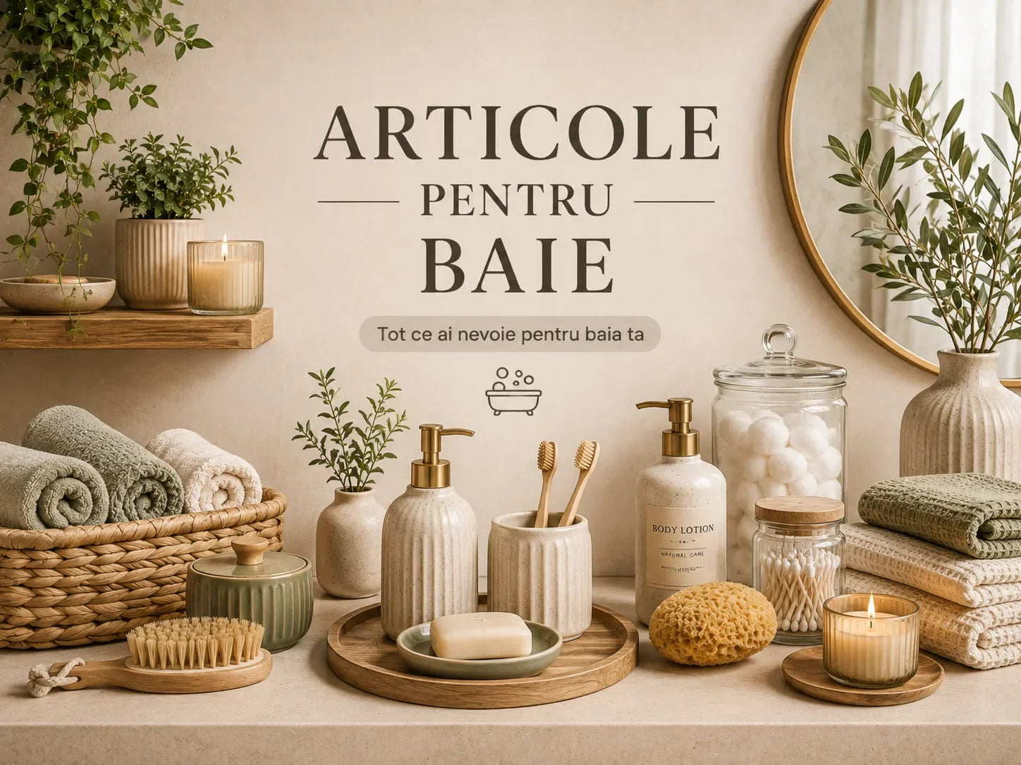 Articole pentru baie