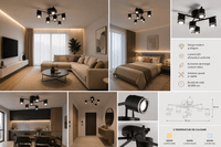 Lustră LED cu Telecomandă Callista, Lumină Caldă/Neutră/Rece - AdeHouse — Finisaje și Iluminat Premium.