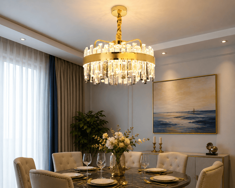 Candelabru Egidia, Ø50 cm, 112W
