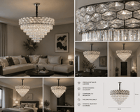 Candelabru Marcolina, 60W, Crom - AdeHouse — Finisaje și Iluminat Premium.