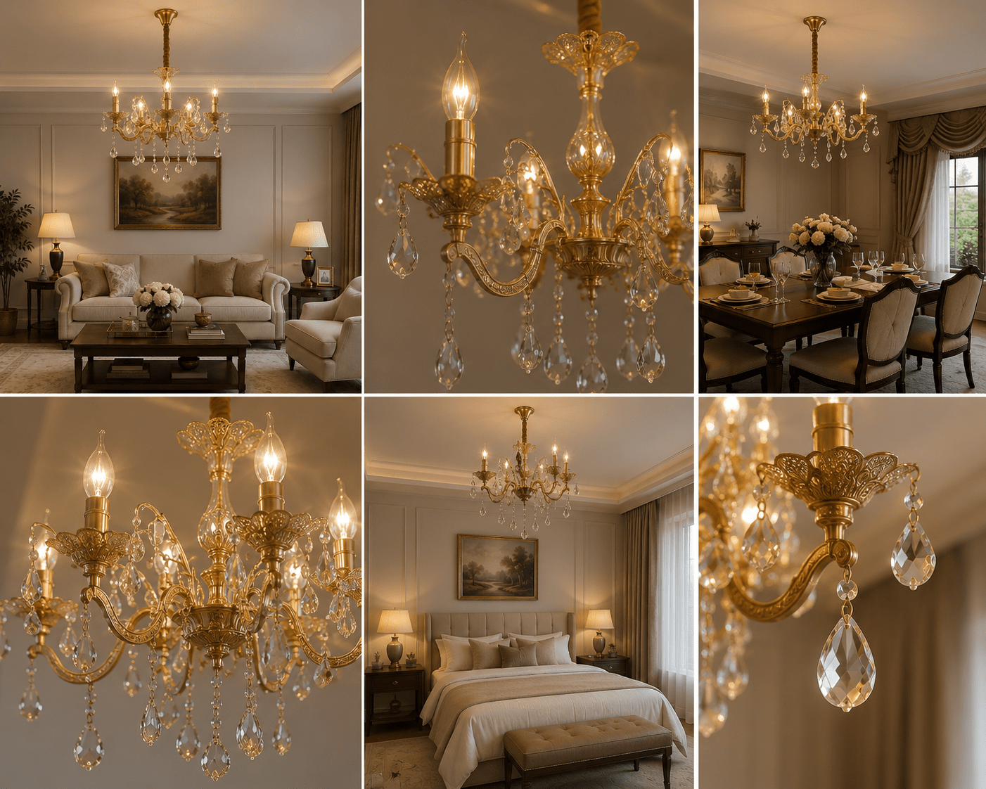 Candelabru Deodata, 60W, Auriu - AdeHouse — Finisaje și Iluminat Premium.