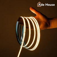 Bandă LED COB CCT Profesională 24V, 10 m, 3 Tipuri de Lumină - AdeHouse — Iluminat Modern la Preț Bun