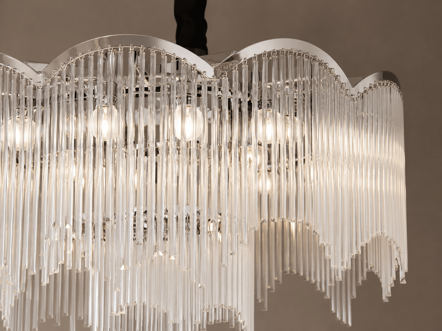 Candelabru Modestina, 60W, Crom - AdeHouse — Finisaje și Iluminat Premium.