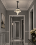 Candelabru Cristal Ildefonsa, 26W - AdeHouse — Finisaje și Iluminat Premium.