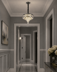 Candelabru Cristal Ildefonsa, 26W - AdeHouse — Finisaje și Iluminat Premium.