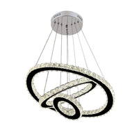 Candelabru Delphina 58W, Ø55 cm, cu Inele, cu Telecomandă, Dimabil - AdeHouse — Finisaje și Iluminat Premium.