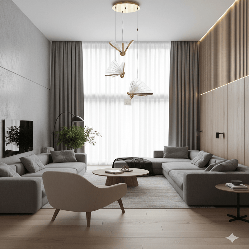 Pendul LED Seraphina II, Design Modern
