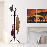 Cuier tip pom, cu multiple agatatori, 165 cm x 42 cm