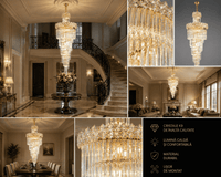 Candelabru Tommasa, 60W, Auriu - AdeHouse — Finisaje și Iluminat Premium.