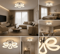 Lustră LED cu Telecomandă Lodovica, 100W - AdeHouse — Finisaje și Iluminat Premium.