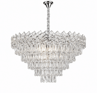 Candelabru Cristal Serafina, Ø60 cm - AdeHouse — Finisaje și Iluminat Premium.