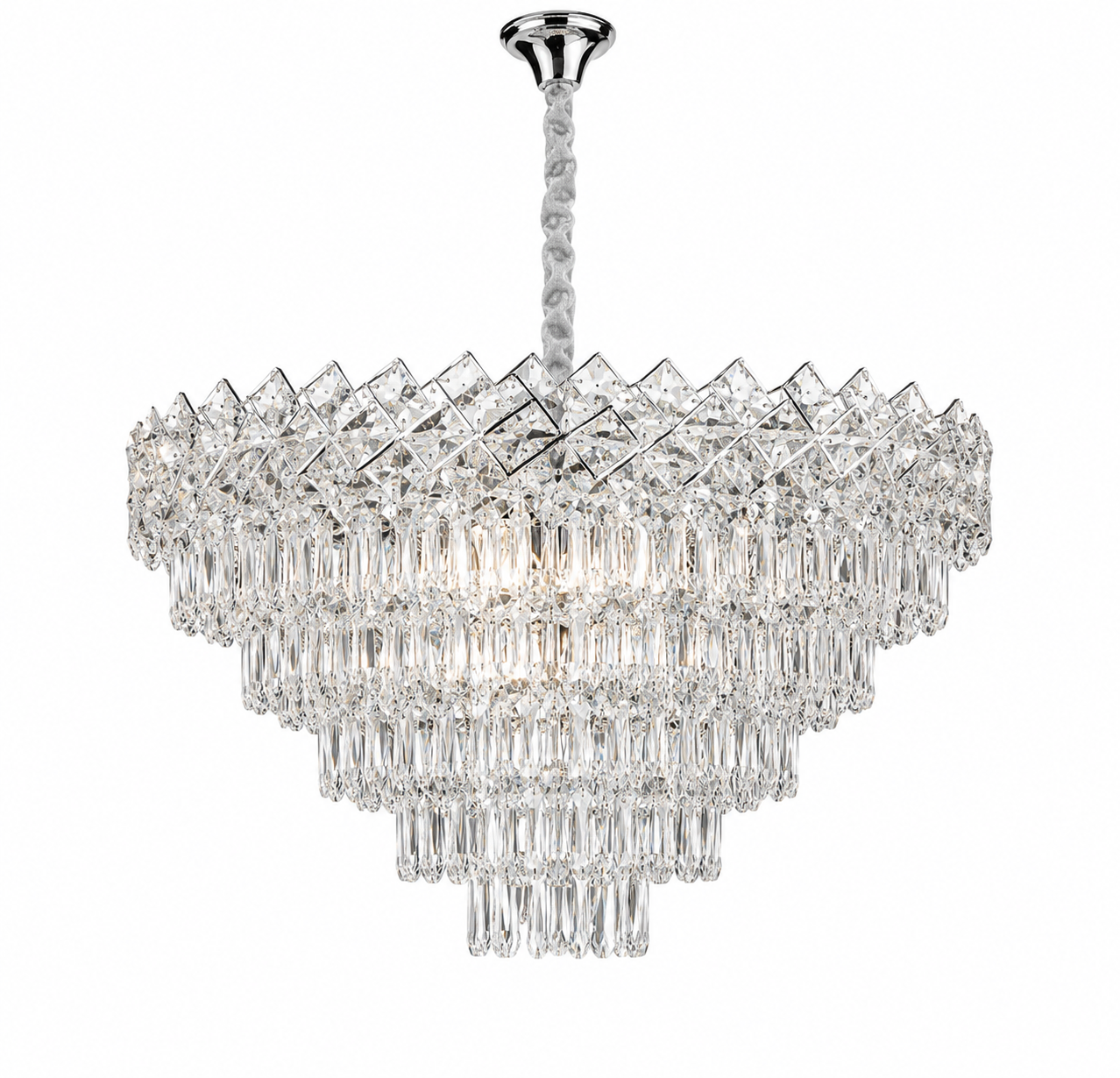 Candelabru Cristal Serafina, Ø60 cm