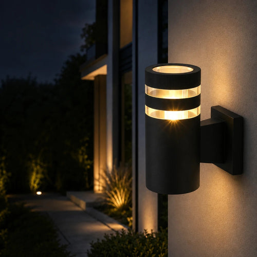 Aplică LED Exterior, Pandora 3, 1×E27, IP65, Negru - AdeHouse — Iluminat Modern la Preț Bun