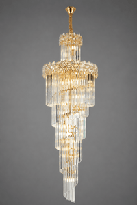 Candelabru Tommasa, 60W, Auriu - AdeHouse — Finisaje și Iluminat Premium.
