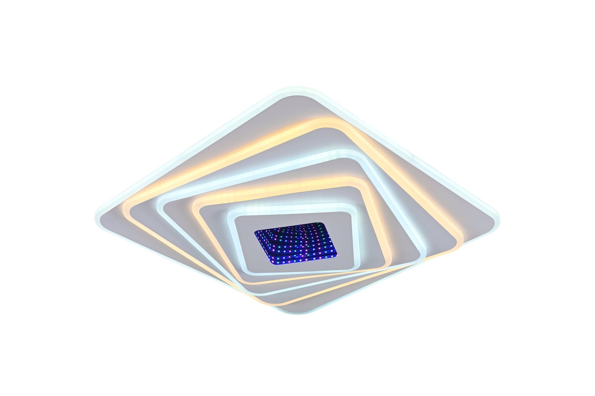 Lustră LED cu Telecomandă Clementina, 243W, Lumină Caldă/Neutră/Rece - AdeHouse — Finisaje și Iluminat Premium.