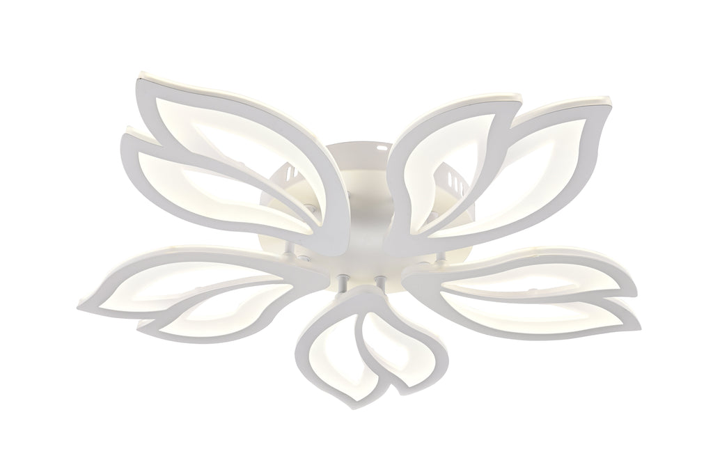 Lustră LED cu Telecomandă Melusine 90W, Ø62 cm, Lumină Caldă/Neutră/Rece