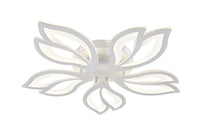 Lustră LED cu Telecomandă Melusine 90W, Ø62 cm, Lumină Caldă/Neutră/Rece - AdeHouse — Finisaje și Iluminat Premium.