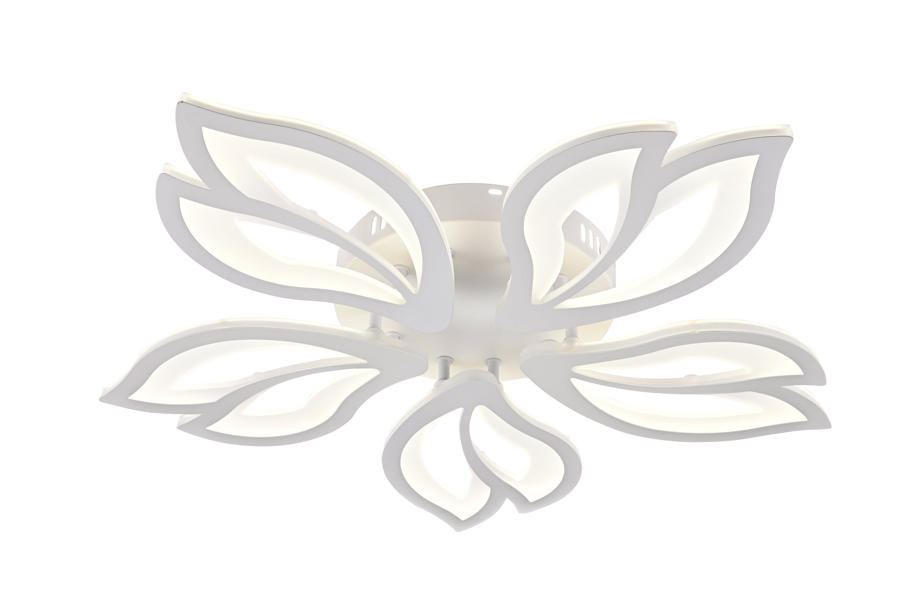 Lustră LED cu Telecomandă Melusine 90W, Ø62 cm, Lumină Caldă/Neutră/Rece