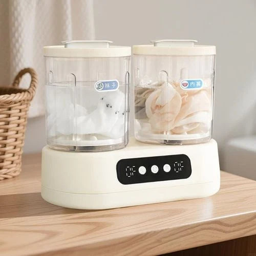 Mini masina de spalat cu doua cuve independente – capacitate 3L