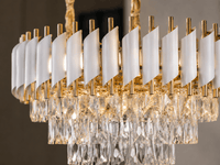 Candelabru Cristal Leonarda, 60W - AdeHouse — Finisaje și Iluminat Premium.