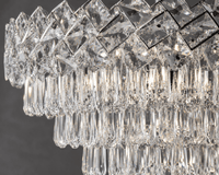 Candelabru Cristal Serafina, Ø60 cm - AdeHouse — Finisaje și Iluminat Premium.