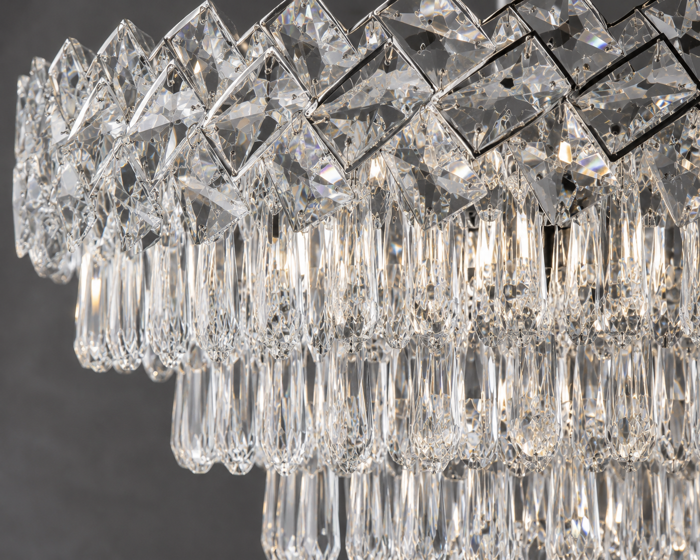 Candelabru Cristal Serafina, Ø60 cm