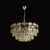 Candelabru Cristal Ondina, Ø50 cm, cu Telecomandă, Dimabil - AdeHouse — Finisaje și Iluminat Premium.