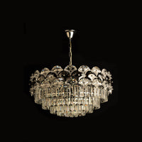 Candelabru Cristal Novaria, Ø60 cm, cu Telecomandă, Dimabil - AdeHouse — Finisaje și Iluminat Premium.