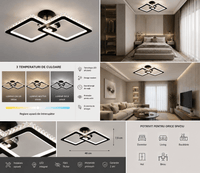 Lustră LED cu Telecomandă Ginevra 72W, Lumină Caldă/Neutră/Rece, Dimabilă - AdeHouse — Finisaje și Iluminat Premium.