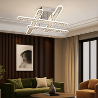 Lustră LED cu Telecomandă Novalie 200W, Dimabilă - AdeHouse — Finisaje și Iluminat Premium.