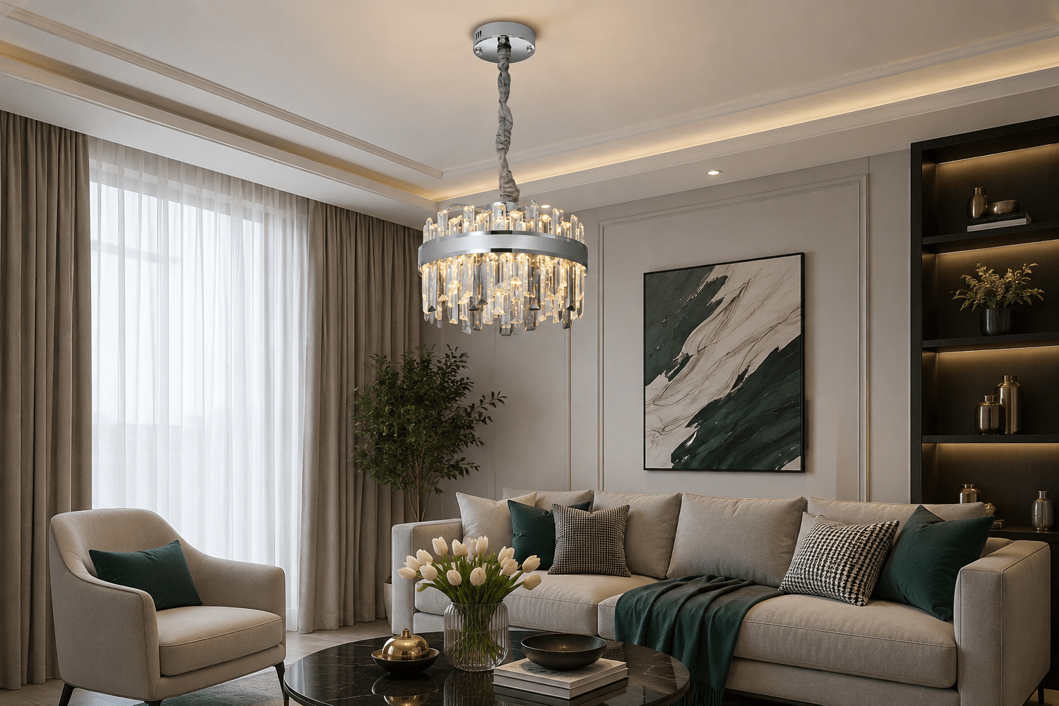 Candelabru Aldabella, 92W - AdeHouse — Finisaje și Iluminat Premium.