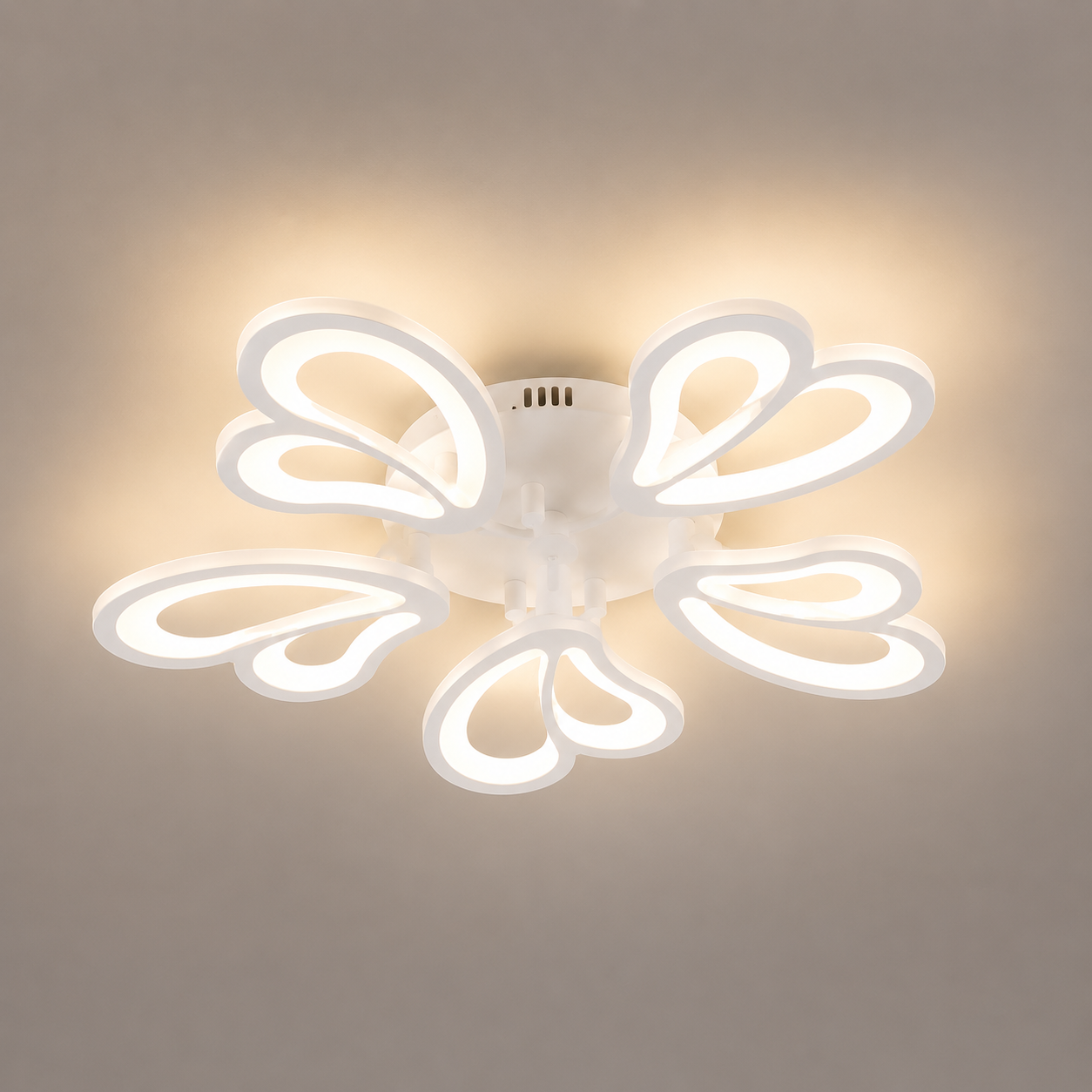 Lustră LED cu Telecomandă Ulyana 48W, Dimabilă