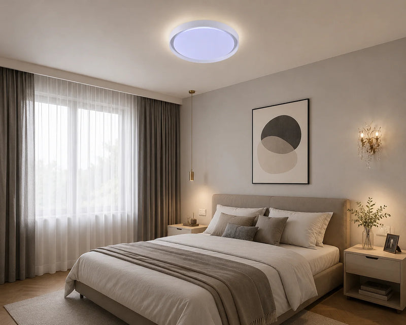 PLAFONIERA LED ROTUNDA, Ø460 MM, 96W, 3000K+6500K