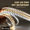 Bandă LED Luminoasă Profesionala, Dublu Rând – Rolă 100M 220V