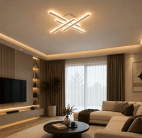 Lustră LED cu Telecomandă Celestia, Dimabilă - AdeHouse — Finisaje și Iluminat Premium.