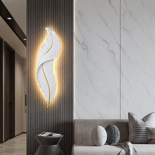 Aplică LED Angel Feather 90cm, 36W - AdeHouse — Iluminat Modern la Preț Bun