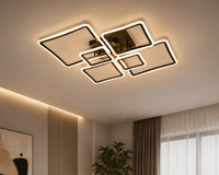 Lustră LED cu Telecomandă Ravenna 168W, Dimabilă - AdeHouse — Finisaje și Iluminat Premium.