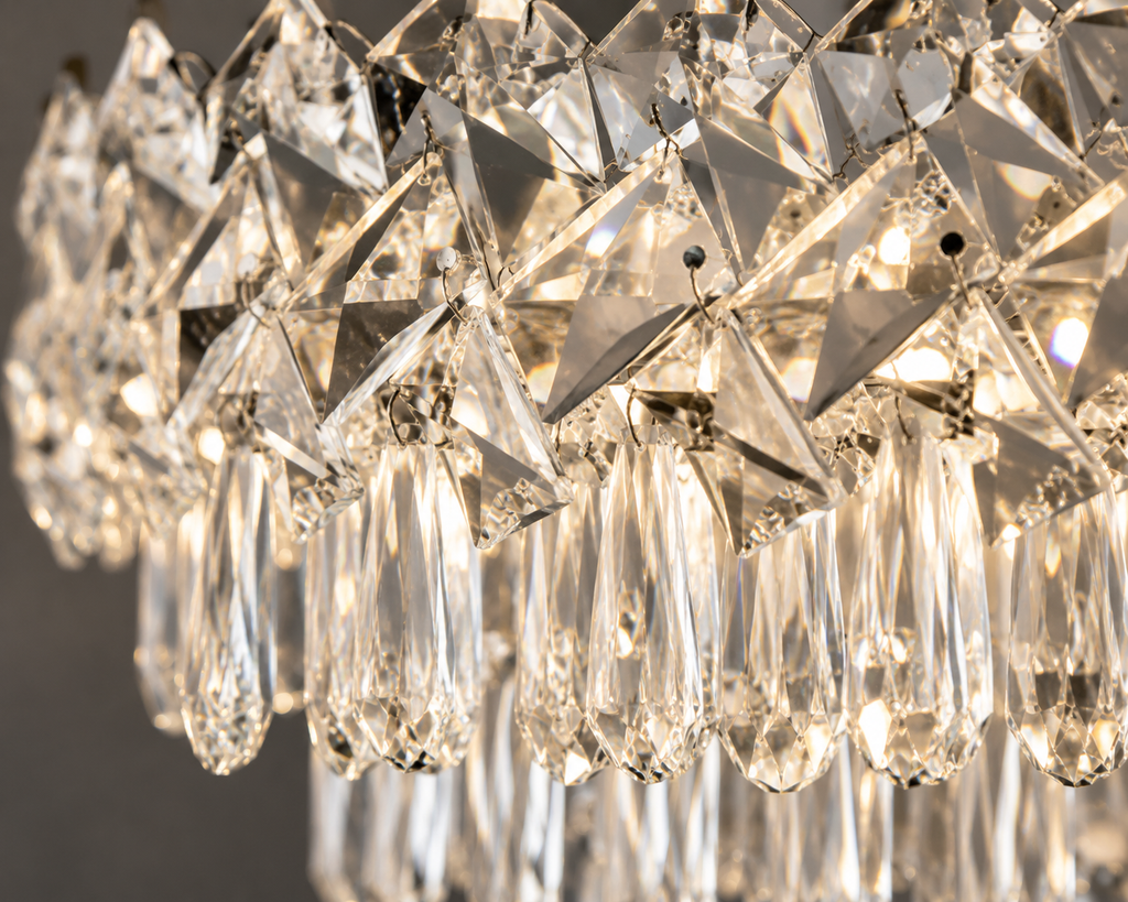Candelabru Cristal Elenora, Design Modern