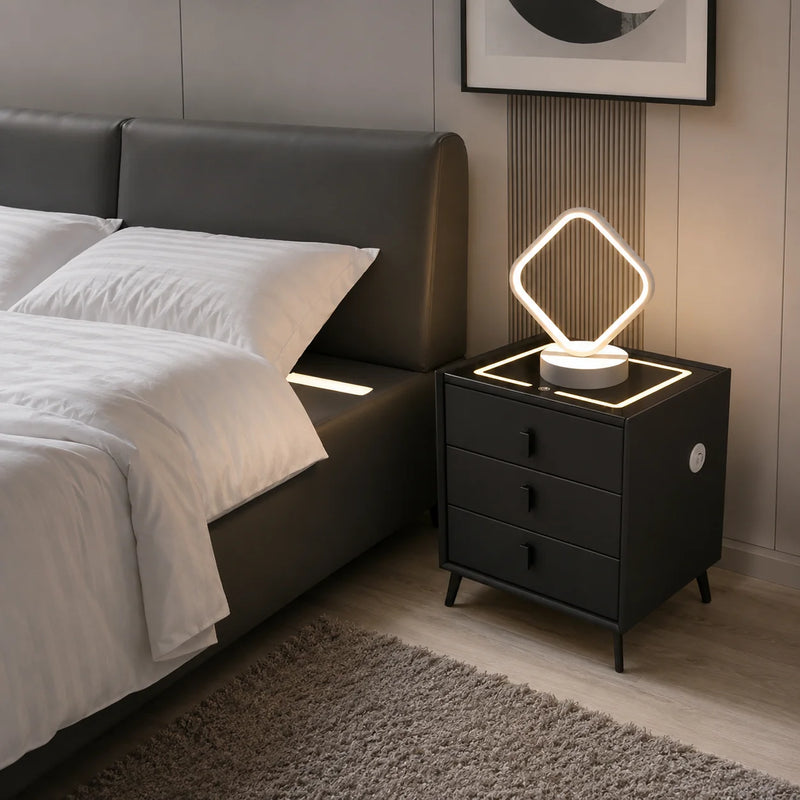 Veioza LED Luma White, cu 3 Temperaturi de Culoare