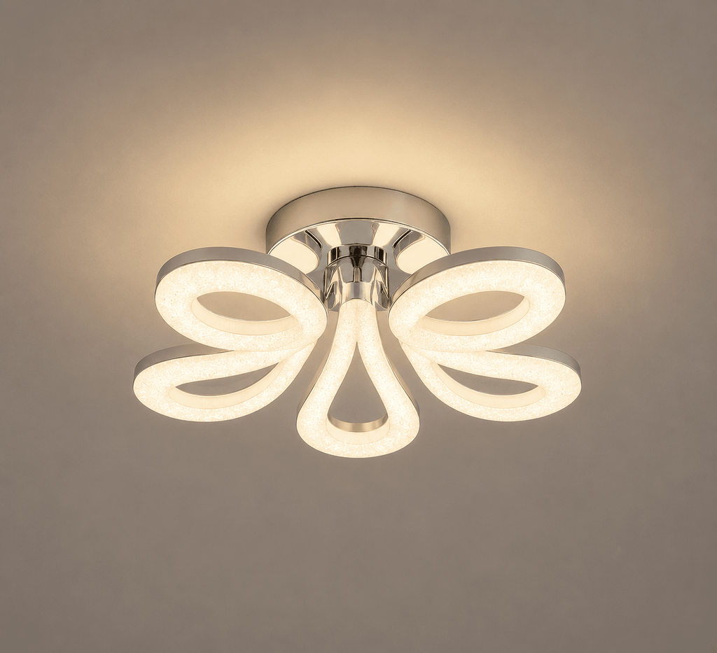 Lustră LED cu Telecomandă Lodovica, 100W - AdeHouse — Finisaje și Iluminat Premium.