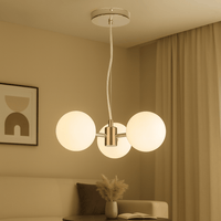 Pendul LED cu Telecomandă Calpurnia, 20W, Lumină Caldă/Neutră/Rece, Alb - AdeHouse — Finisaje și Iluminat Premium.