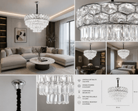 Candelabru Nicoleta, 60W, Crom - AdeHouse — Finisaje și Iluminat Premium.