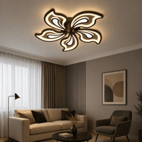 Lustră LED cu Telecomandă Orsolya 150W, Ø69 cm, Lumină Caldă/Neutră/Rece, Dimabilă - AdeHouse — Finisaje și Iluminat Premium.
