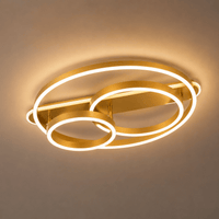 Lustră LED cu Telecomandă Elvira, 112W, Lumină Caldă/Neutră/Rece - AdeHouse — Finisaje și Iluminat Premium.