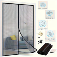 Perdea magnetica antiinsecte Magic Mesh 210 x 100 cm