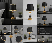 Veioza Elegance White & Gold, E27
