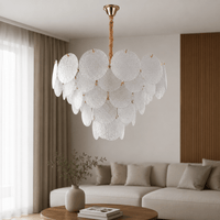 Candelabru Silvestra, 60W, Ø75 cm, Auriu - AdeHouse — Finisaje și Iluminat Premium.