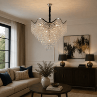 Candelabru Cristal Ambretta, 60W - AdeHouse — Finisaje și Iluminat Premium.