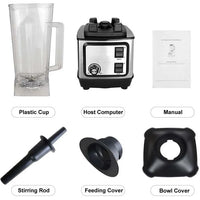 Storcator Multifunctional 2 in 1, 8500W, 2.5L Capacitate cu Blender Profesional si Procesor de Alimente Finisaj Premium, pentru Sucuri, Smoothie si Preparare Alimente
