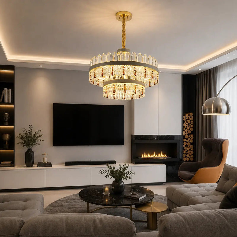Candelabru Cristal Vittorina, Ø75×45 cm, 276W